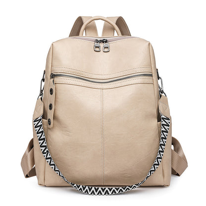 Ins Internet Celebrity Minimalist Large Capacity Versatile Backpack