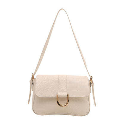 Advanced Texture Underarm Retro Style Fashionable Vachette Clasp Women&